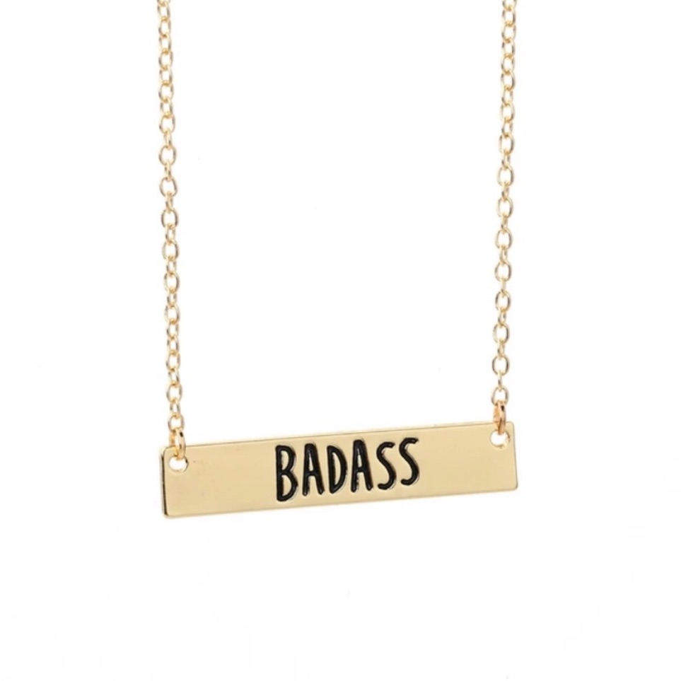 Gold Badass Necklace